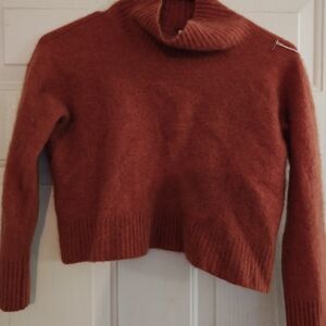 Free People Rust Sweater